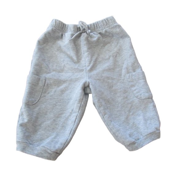 Childrens Place Pull On Elastic Sweatpants Boys‎ Size 0-3M Gray Infant Joggers - Picture 1 of 3